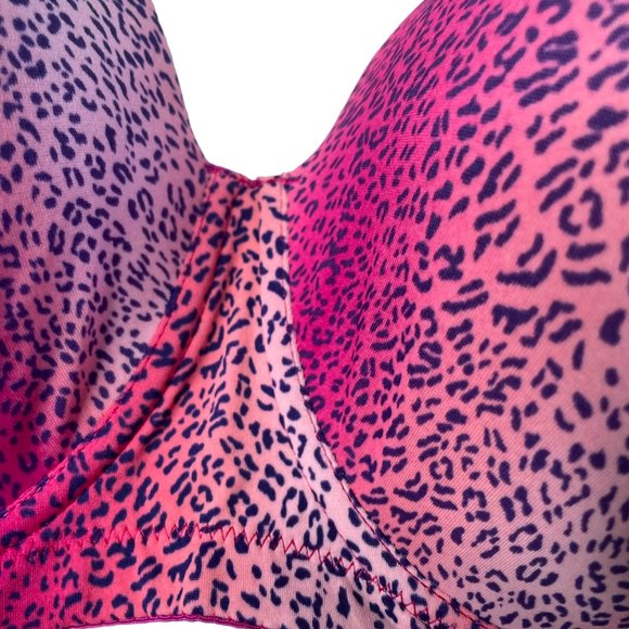 Brigette Seamless Underwire T Shirt Bra Pink Purple Model 5028 Size 42 C New - Picture 8 of 10